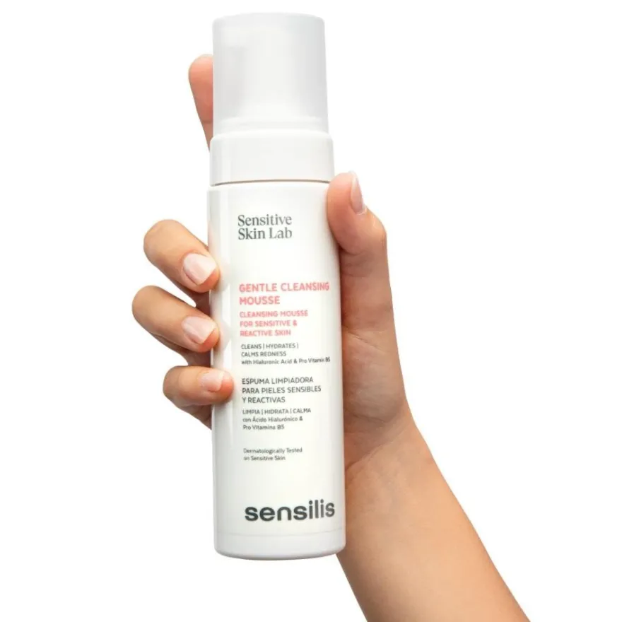 SENSILIS Espuma Limpiadora Gentle Cleansing Mousse Piel Sensible y Reactiva 200ml