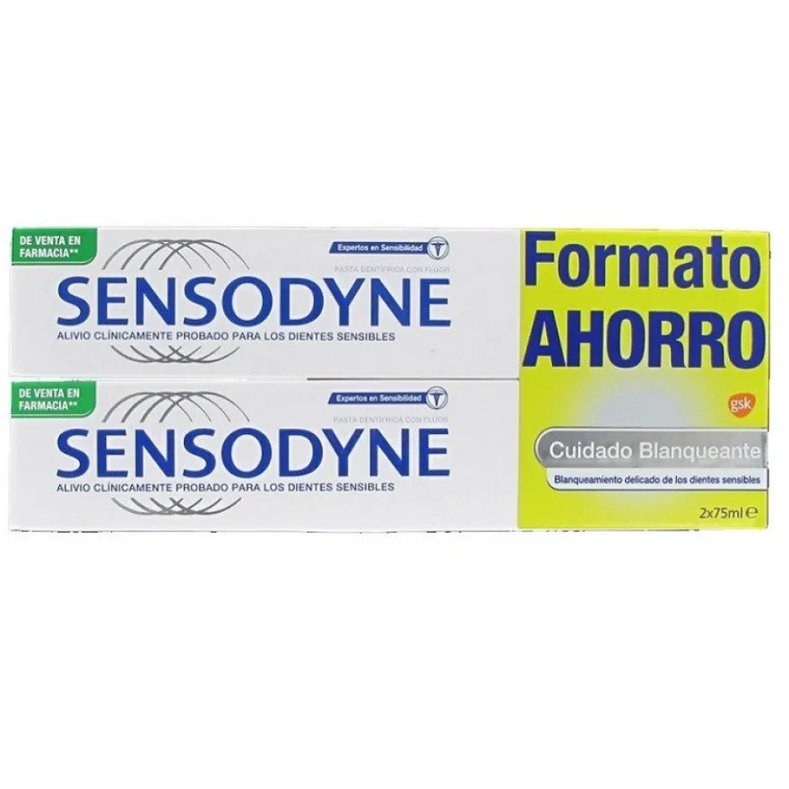 SENSODYNE Blanqueante Pasta de Dientes DUPLO 2x75ml