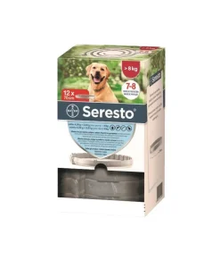 Seresto Perro Grande +8 Kg Clinico 12 Uds