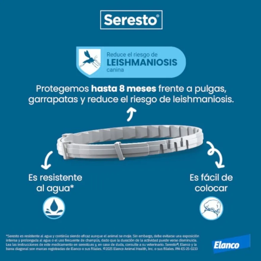 Seresto Perro Pequeño -8 Kg Clinico 12 Uds