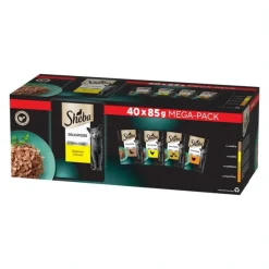 Sheba Bulkpack Aves en Gelatina 40 ud