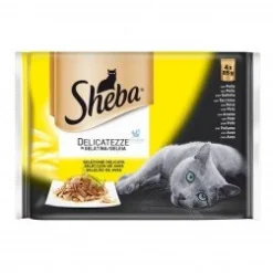 Sheba Delicato Selección Aves Comida Húmeda 13x4x85g