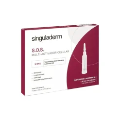 SINGULADERM S.O.S. Shine Sérum Iluminador 4 Viales