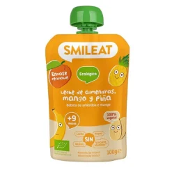 Smileat Pouch Leche De Almendras Mango Piña 100G