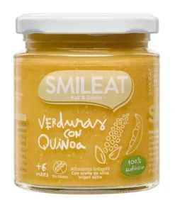 SMILEAT Tarrito Ecológico Verduras con Quinoa 230g