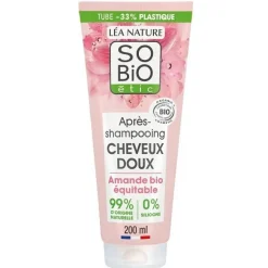 SO'BiO Acondicionador Suave Leche de Almendras Crema 200ml