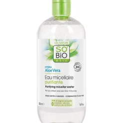 Sobio Agua Micelar Purificante Zinc, Aloe Vera & Lima 500ml