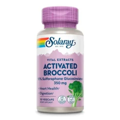 Solaray Activated Broccoli Seed Estract 350 Mg 30 Cápsulas
