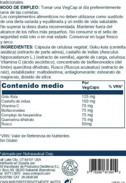 Solaray Circulegs 60 Cápsulas
