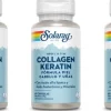 Solaray Collagen Keratin 60 Cápsulas