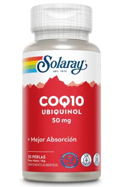 Solaray CoQ-10 Ubiquinol 100 mg 30 Perlas
