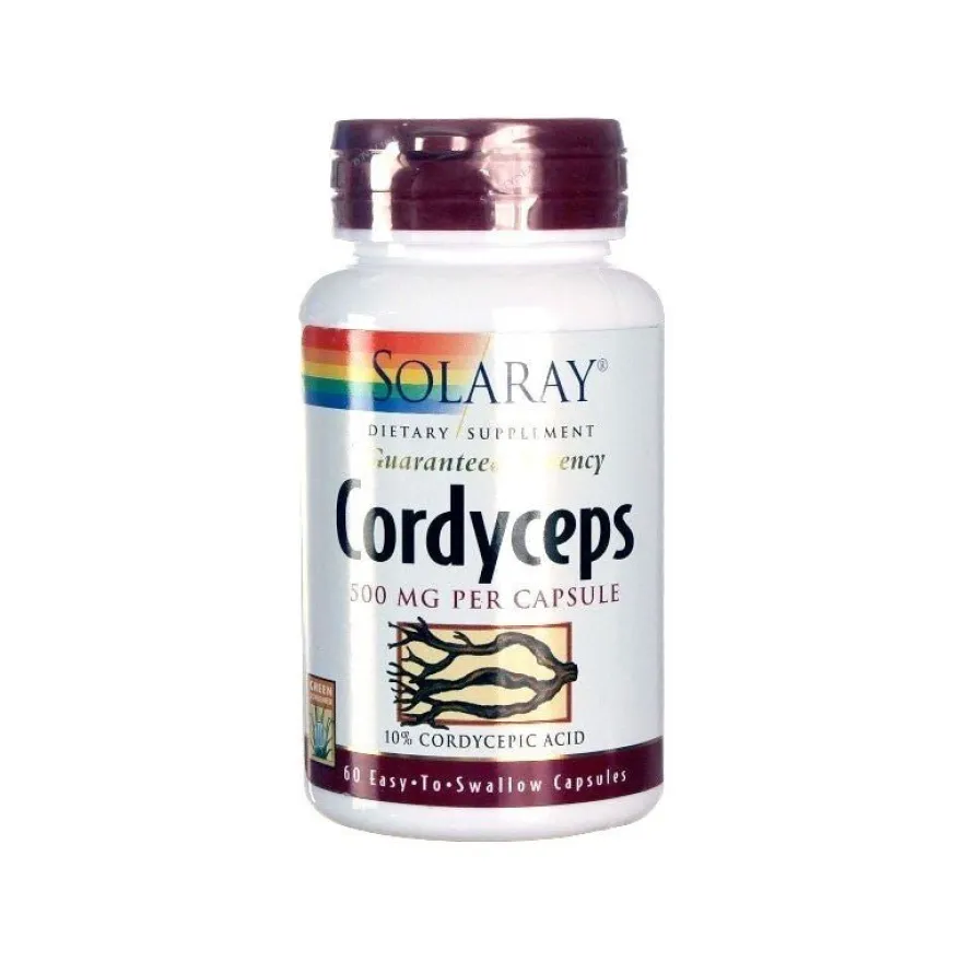 Solaray Cordyceps (Extracto) 500 mg 60 Cápsulas