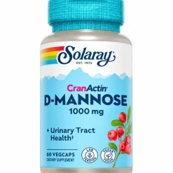Solaray D-Mannose+Cranactin 60 Cápsulas