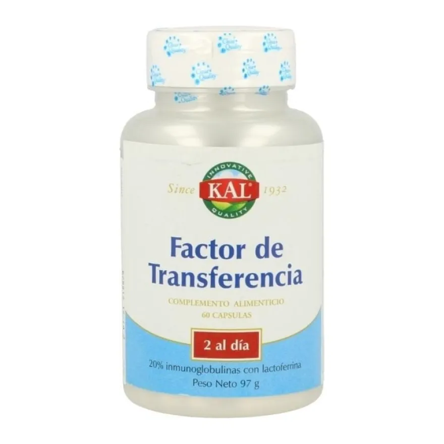 Solaray Factor de Transferencia 60 Cápsulas