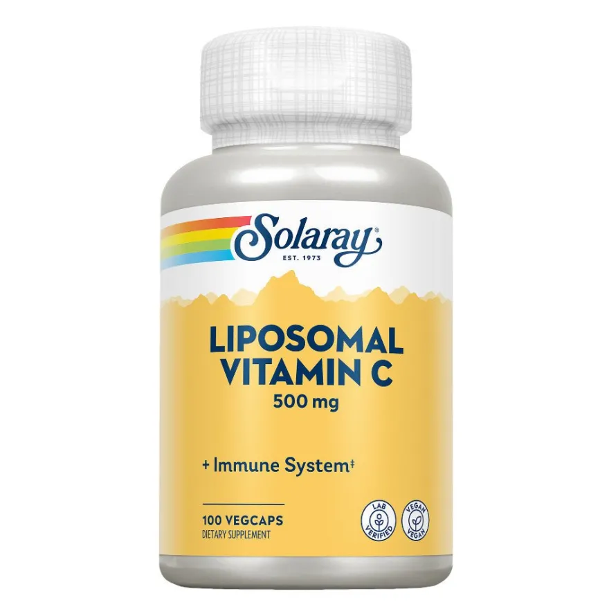 Solaray Liposomal Vitamin C 500 Mg 100 Cápsulas