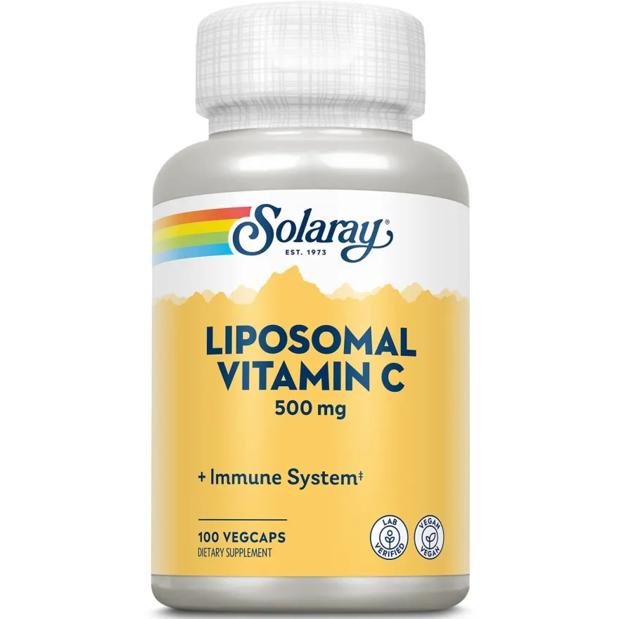 Solaray Lipovitamin C 100 Cápsulas Vegetales
