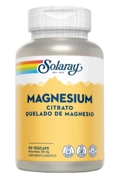 Solaray Magnesium 133 Mg 90 Vcaps