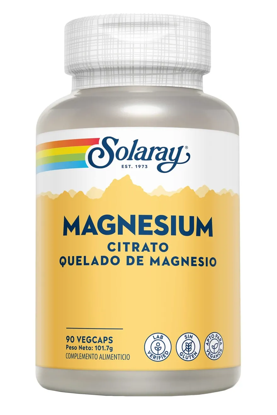 Solaray Magnesium 133 Mg 90 Vcaps