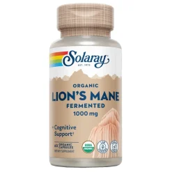 Solaray Melena De Leon Lion'S Mane 500 Mg 60 Cápsulas