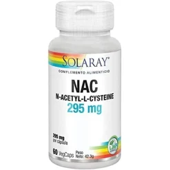 Solaray Nac 295 Mg 60 Vcaps