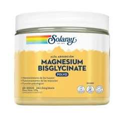 Solaray Polvo Magnesio Bisglycinate 68 Dosis 179g