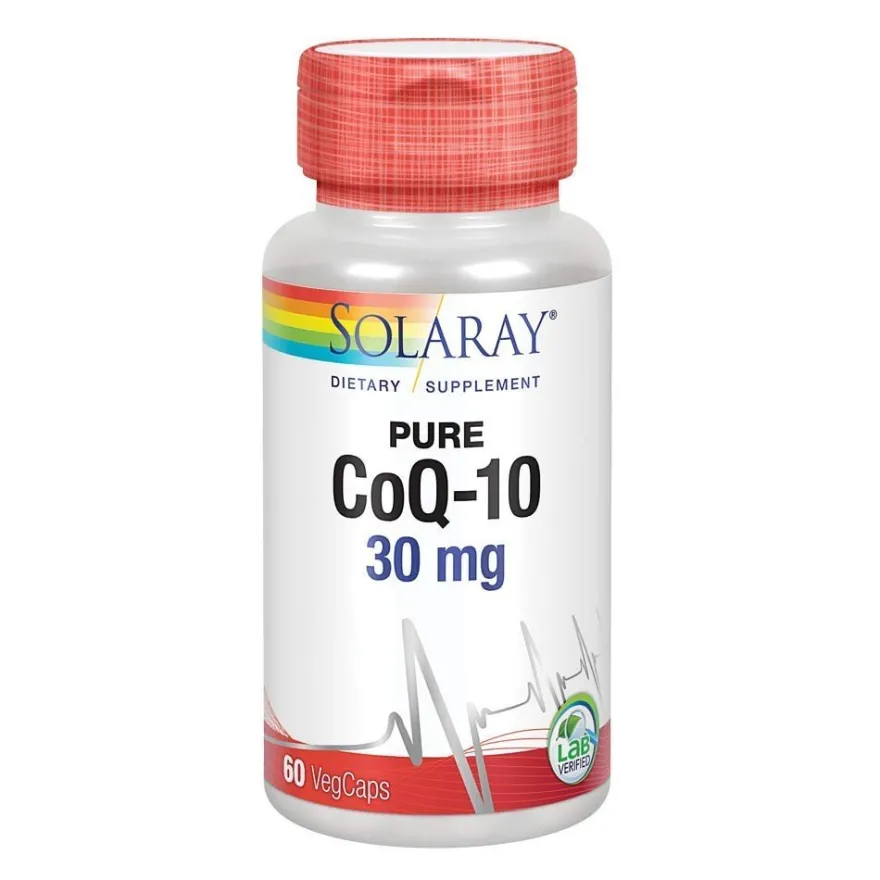 Solaray Pure Coq10 30 Mg 30 Cápsulas