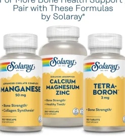 Solaray Vitamina D3 + K2 120 Cápsulas