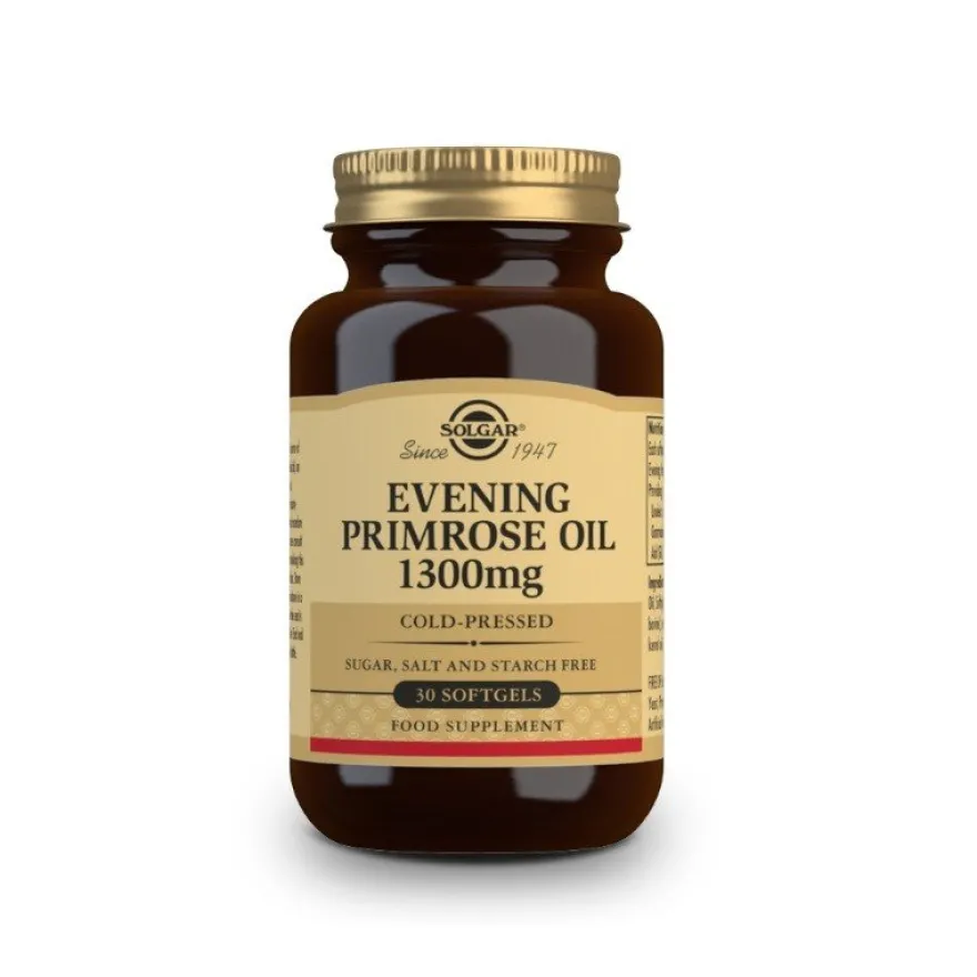 SOLGAR Aceite de Prímula de Rosa 1300mg (30 Cápsulas Blandas)