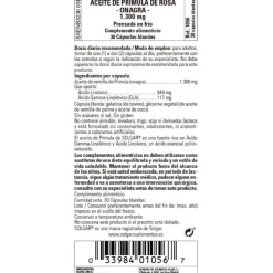 SOLGAR Aceite de Prímula de Rosa 1300mg (30 Cápsulas Blandas)