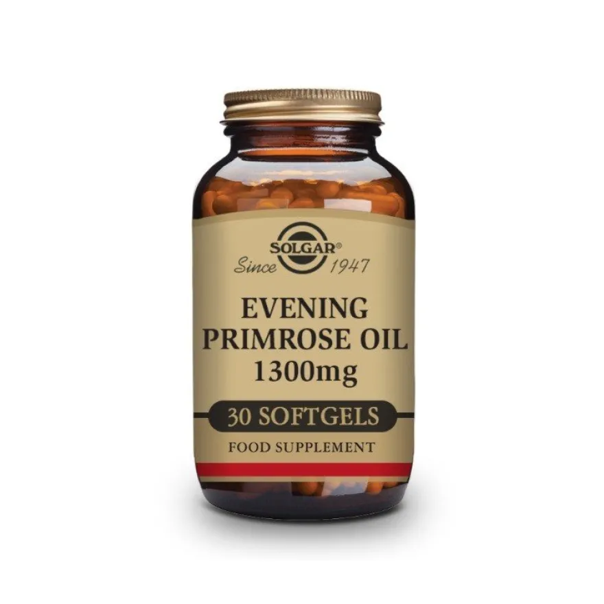 SOLGAR Aceite de Prímula de Rosa 1300mg (30 Cápsulas Blandas)