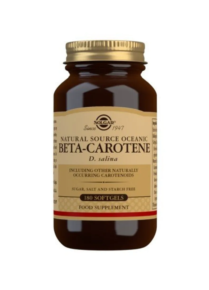 SOLGAR Beta Caroteno Oceanico 180 Capsulas