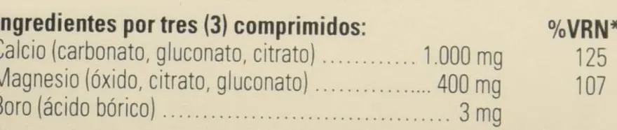 Solgar Calcio/Mag Plus+ Boro 100 Comprimidos