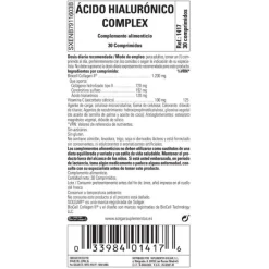 SOLGAR Ácido Hialurónico Complex 30 Comprimidos