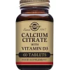 Solgar Citrato de Calcio con Vitamina D3 60 Comprimidos