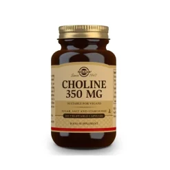 SOLGAR Colina 350mg (100 Cápsulas Vegetales)