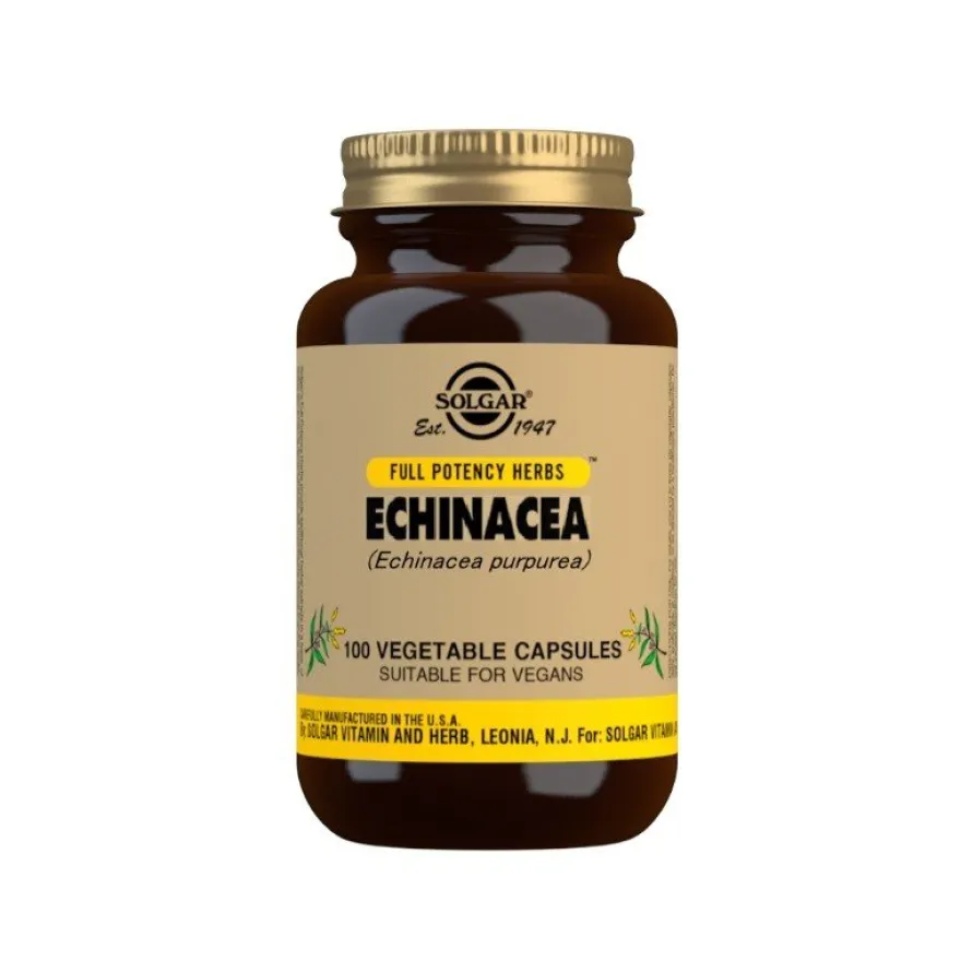 SOLGAR Equinácea 100 Cápsulas Vegetales