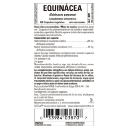 SOLGAR Equinácea 100 Cápsulas Vegetales