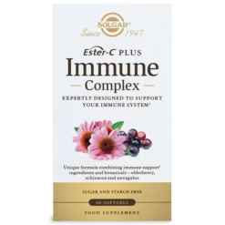 SOLGAR Ester-C Immune Complex (60 Cápsulas Vegetales)