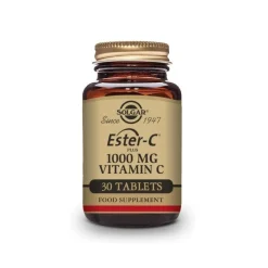SOLGAR Ester-C Plus 1000mg Vitamina C 30 Comprimidos