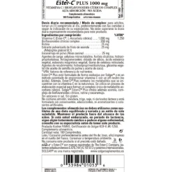 SOLGAR Ester-C Plus 1000mg Vitamina C 180 Comprimidos