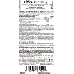 SOLGAR Ester-C Plus 1000mg Vitamina C 90 Comprimidos