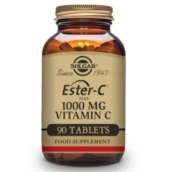 SOLGAR Ester-C Plus 1000mg Vitamina C 90 Comprimidos