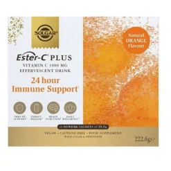 SOLGAR Ester-C Plus Vitamina C 1000mg Efervescente 21 sobres