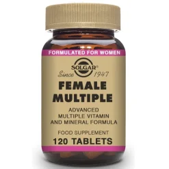 SOLGAR Female Multiple Complemento para la Mujer 120 Comprimidos