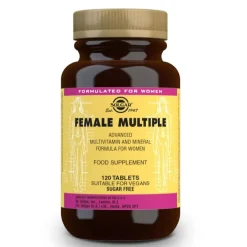 SOLGAR Female Multiple Complemento para la Mujer 120 Comprimidos