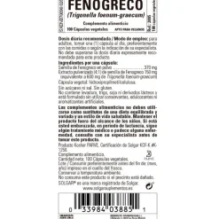SOLGAR Fenogreco 100 Cápsulas Vegetales