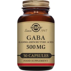 SOLGAR Gaba 500 mg 50 cápsulas