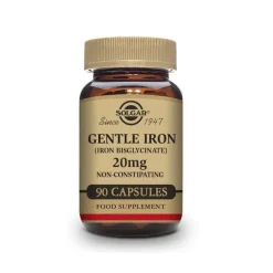 SOLGAR Hierro Gentle 20mg (90 Cápsulas Vegetales)