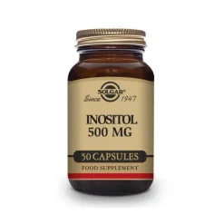 SOLGAR Inositol 500mg (50 Cápsulas Vegetales)