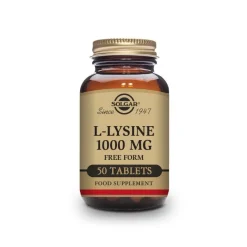 SOLGAR L-Lisina 1000 mg 50 comprimidos
